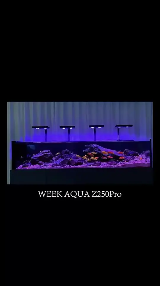 Week Aqua Aquatic Plant Light Z250 Z400 Pro RGB UV with Lens