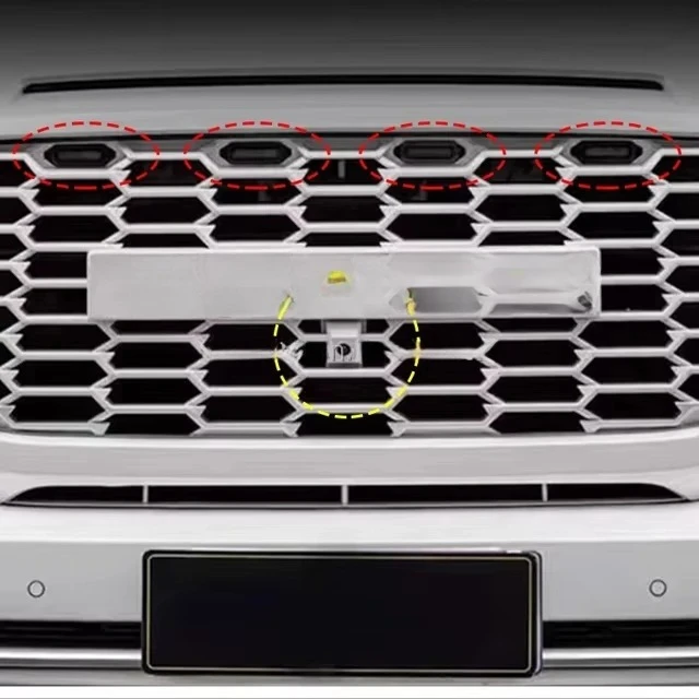 Automotive Exterior Accessories Front Grill Black Car Grille for tank 500 Accessoriescustom