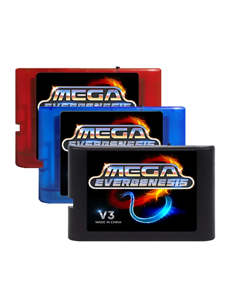 Nowość dla MegaDrive Genesis MD V3Pro: emulator optycznego nośnika danych z 3000 plikami, obsługa MEGAKey, karta pamięci plików 32X oraz karta TF 4G. — zdjęcie produktu 7