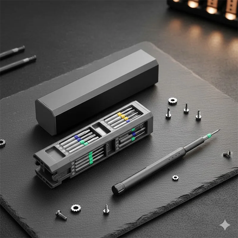 Präzisions-Schraubendreher-Set Multifunktionales Handwerkzeug Magnetische Torx Phillips Bits für iPhone Kamera Brillen Reparatur-Werkzeugset