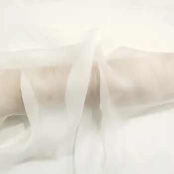 50 ס 8 best sales בד משי לבן - №8