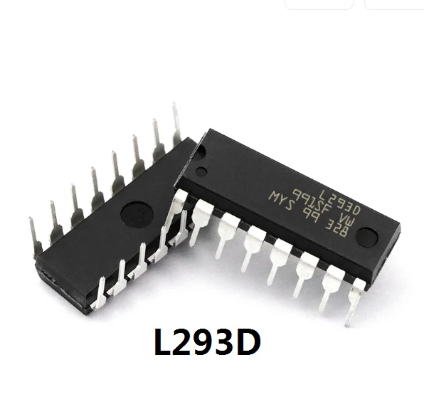 Free ship 5PCS L293D DIP16 L293 293d 293 Bridge Driver - Internal Switch IC Stepper Driver Chip Bidirectional/Driver