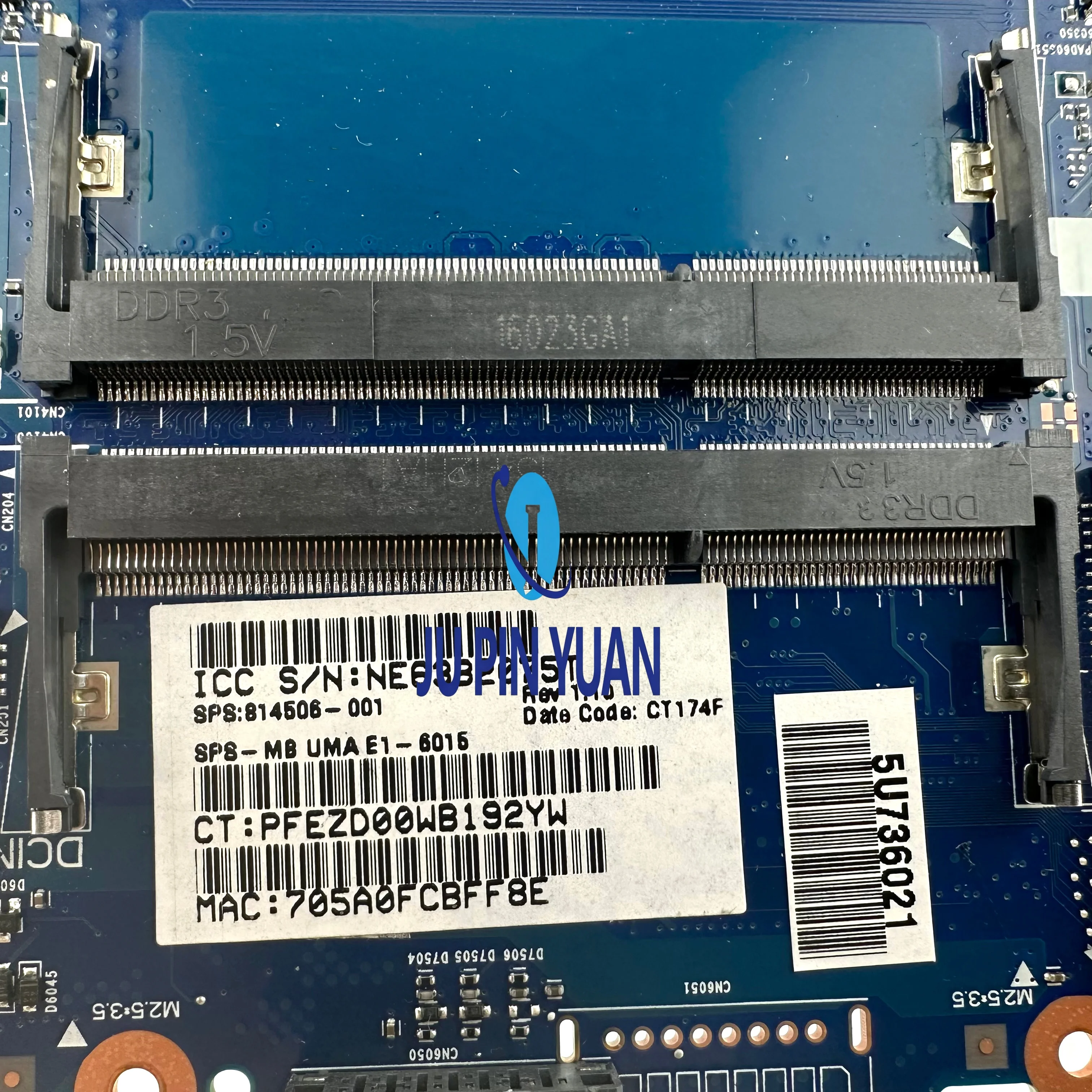 814509-001 814506-001 814508-001 For HP 245 G5 14-AF Laptop Motherboard 814509-501 814508-501 6050A2731601 100% Full Tested