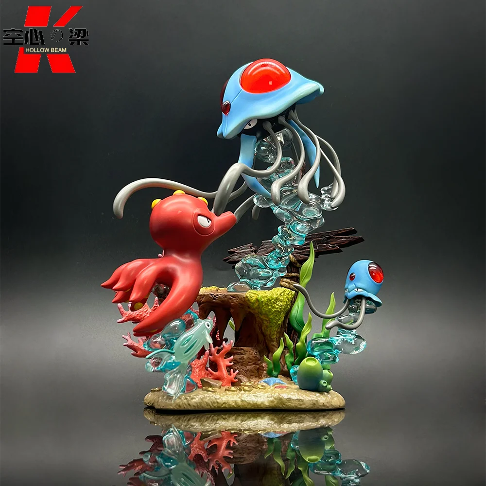 

[1/20 Scale World] Remoraid & Octillery & Tentacool & Tentacruel The Fourth Part Of The Underwater World Series Toy Decoration