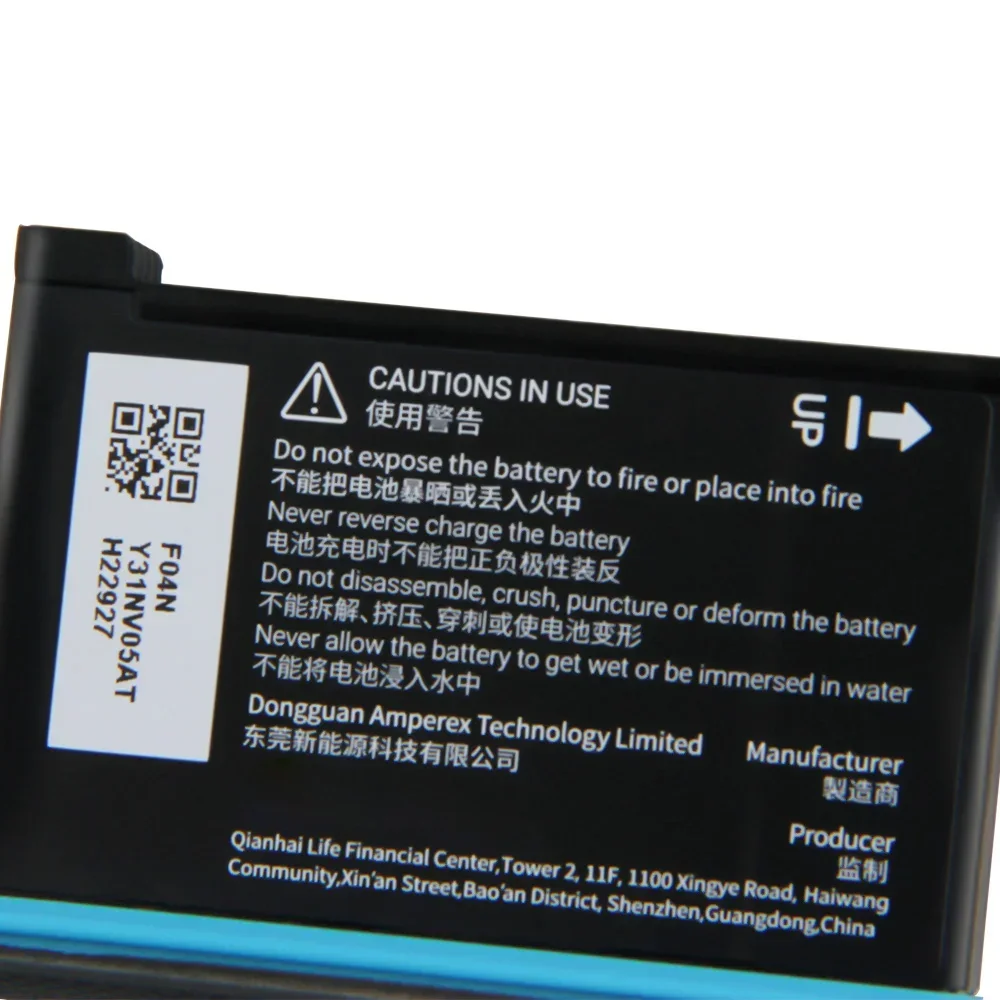 NEW Replacement Battery CINOSBT/B CINAQBT/A For Insta360 ONE X Insta360 ONE X2 Insta360 ONE X3 Pocket Camera Battery