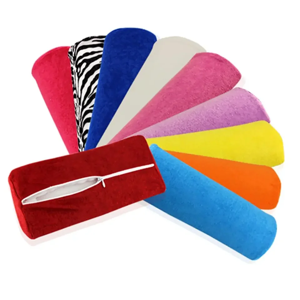 Almohadilla suave para mano, reposamanos lavable para mesa de manicura, soporte para brazo, soporte para arte de uñas 6