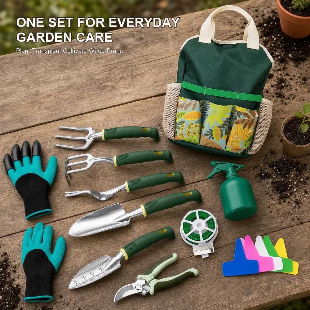 Conjunto de Ferramentas de Jar - Gardening Tools Gloves avaliação e preço