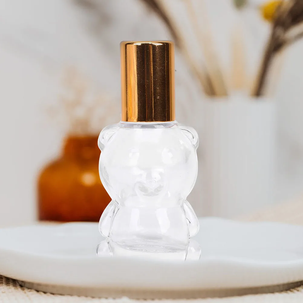 

6Pcs Essential Oil Roller Bottles Refillable Glass Portable Travel Perfume Sub Bottle Leak-Proof Roll-on Design for Fragrance