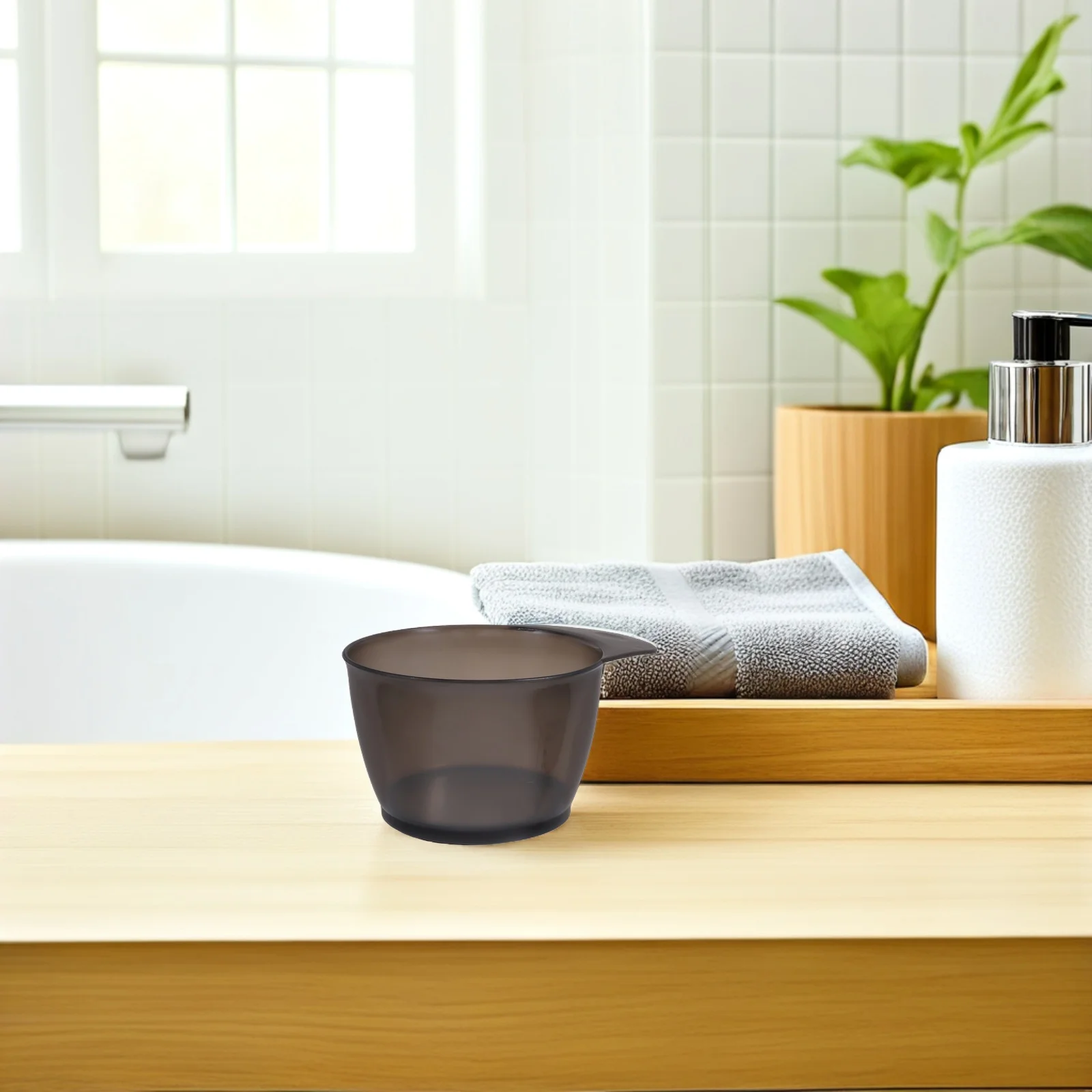 6pcs Dye Bowls Set Plastic Hair Color Mixing Bowls For Salon Home Use Diy Hair Coloring Tinting Tools Stackable Durable - Image 3