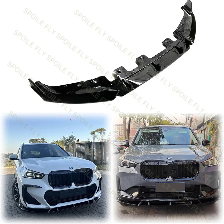 

2020 2021 2022 2023 For BMW X1 iX1 U11 M Sport & Standard Performance Style Car Front Bumper Splitter Lip Spoiler Diffuser PP