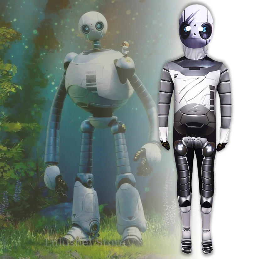 

The Wild Robot Cosplay Costumes Halloween Carnival Party Robots Costume Cosplay Robot Bodysuit for Children Adult Jumpsuits