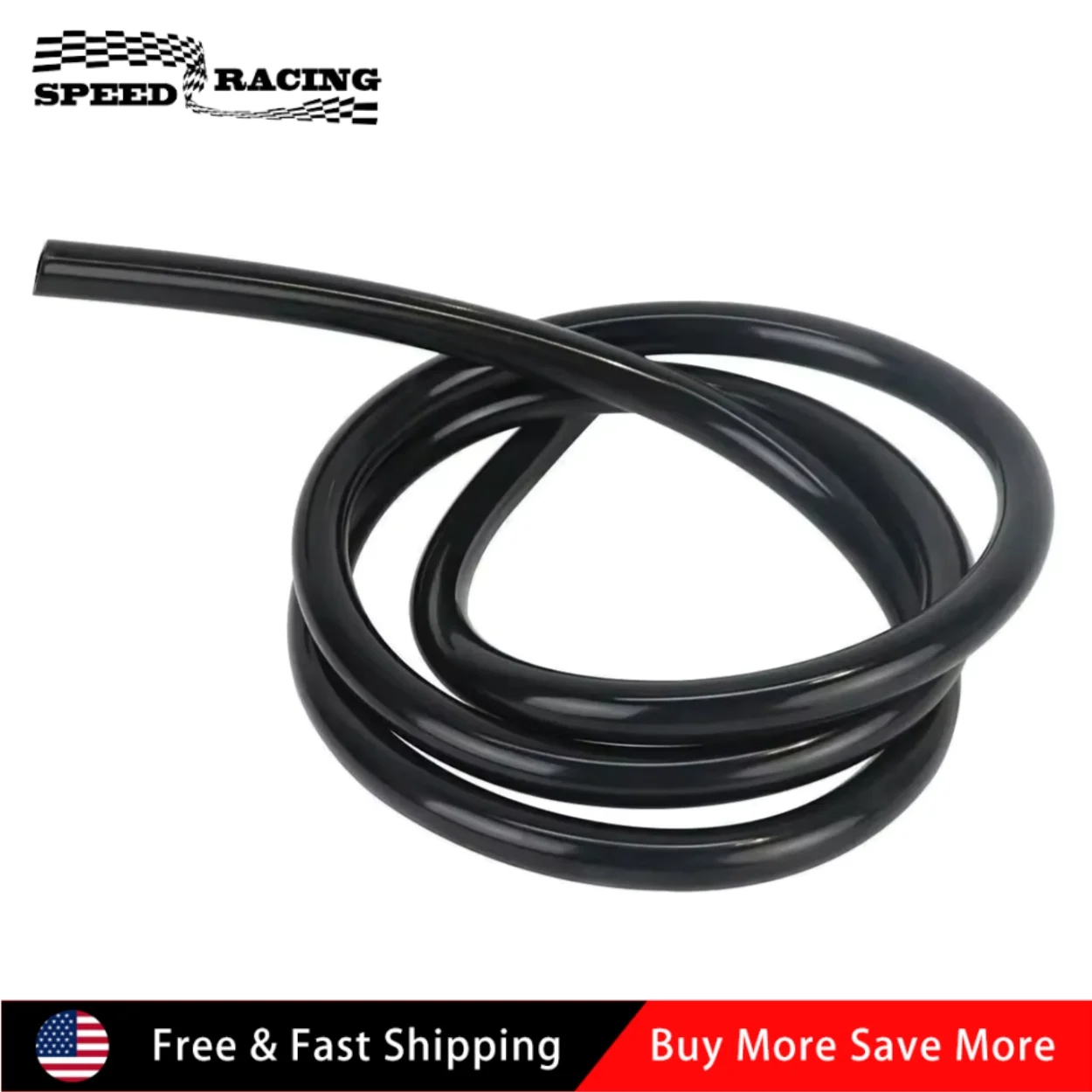 

Прочный класс, шланг для вакуумной трубки из чистого силикона, 1,5 м, 3/16 дюйма, 5 футов, 130 фунтов на квадратный дюйм, максимальное давление, черный GJG-0009