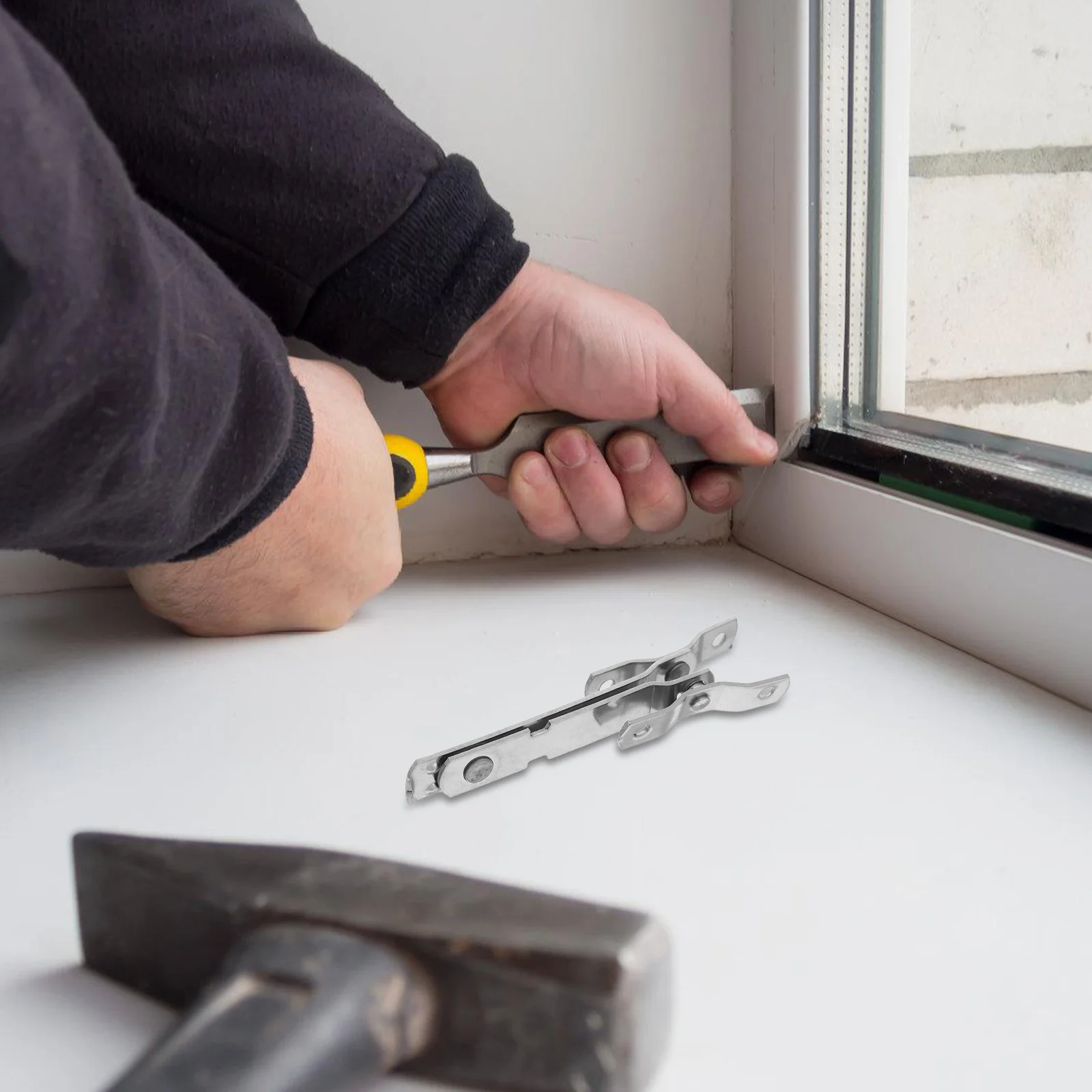 

High Quality Window Limiters for Home Safety 12mm Thick Durable Plastic Easy Installation Anti Theft Security Devices