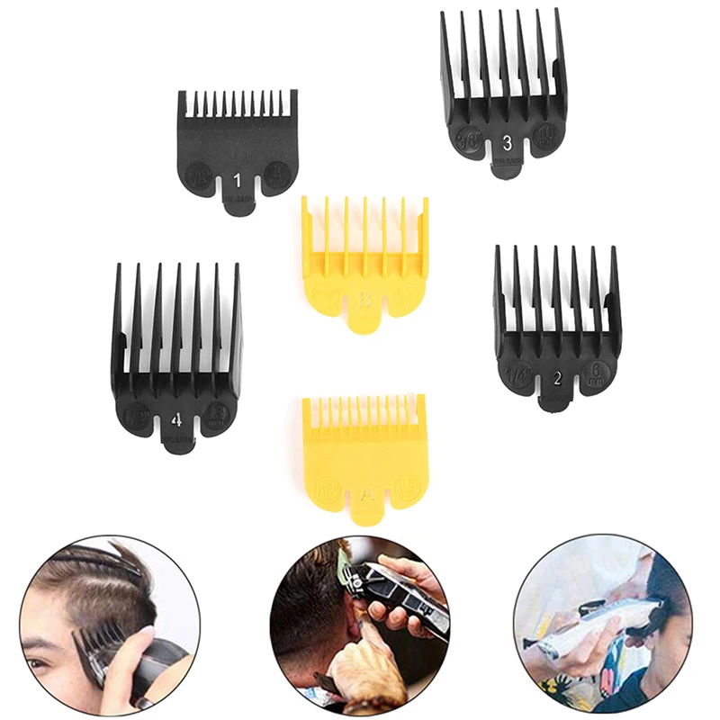 2/4pcs/set Hair Limit Shaving Clipper Electric Shaving Guides Combs Tools Accessories