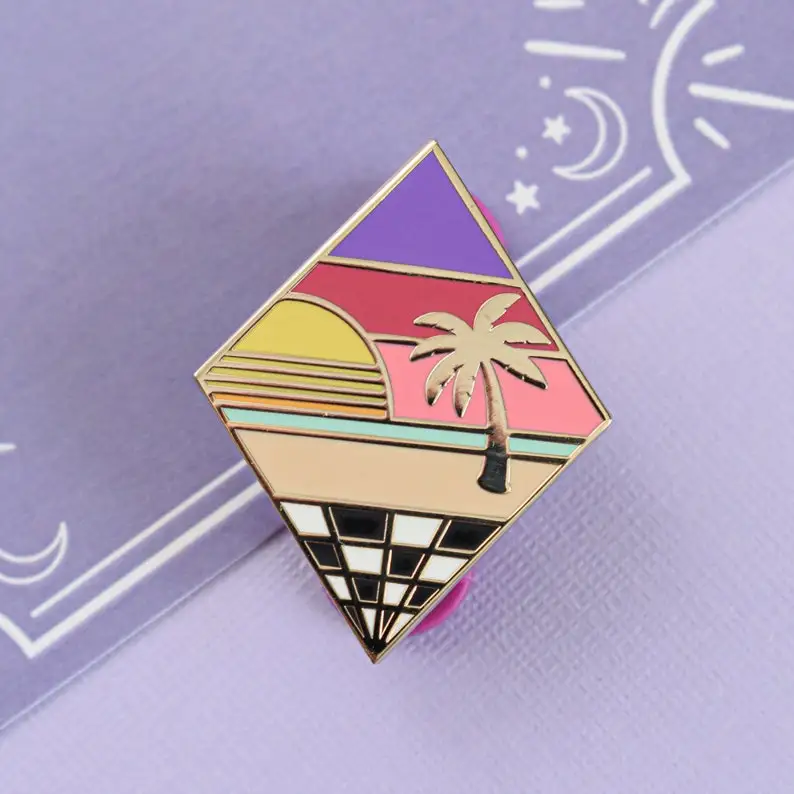 Vice City Enamel Pin