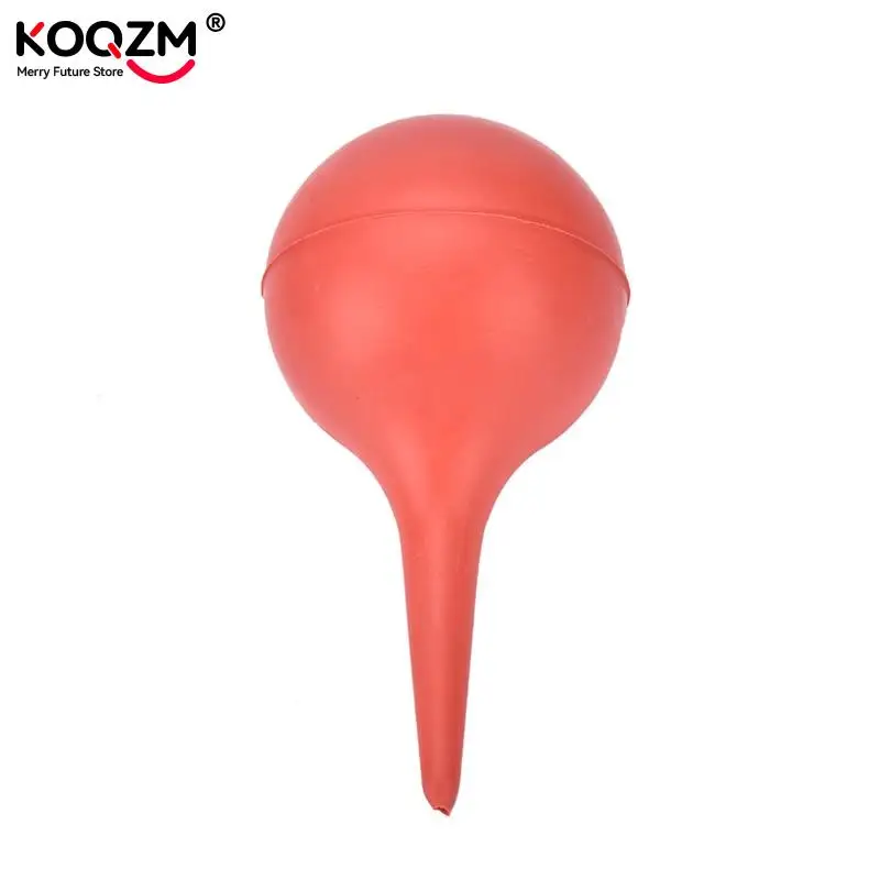 30/60/90Ml Laboratorium Alat Laboratorium Merah Karet Hisap Ear Washing Jarum Suntik Meremas Bola Karet Alat Laboratorium vacuum Blower