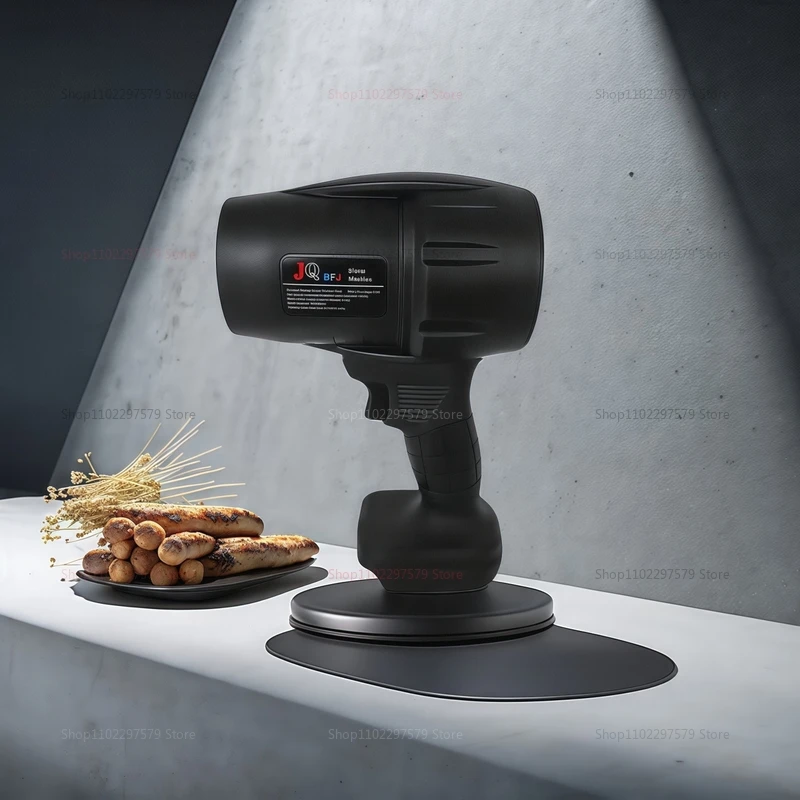 مجفف شعر كهربائي قوي منفاخ مروحة توربينية لتنظيف أوراق الغبار والرمل والثلج متعدد المشاهد للاستخدام بدون بطارية متضمنة