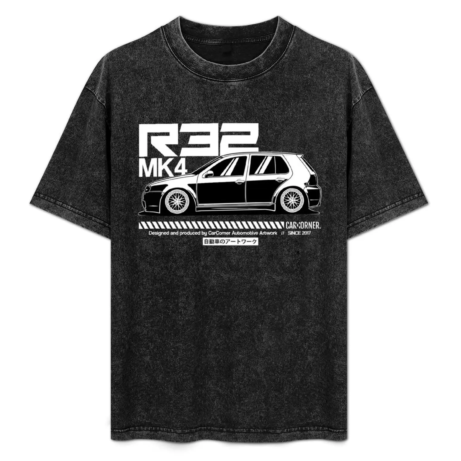 German MK4 R32 - CarCorner T-Shirt heavyweights graphics mens graphic t-shirts pack