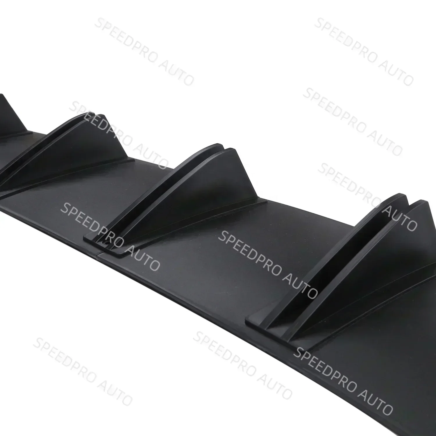 Rear Diffuser 5 Fins Shark Bumper Splitter Spoiler Lip For T0yota Celica GT Car Auto Body Kit Accessories Black Cover - view 2