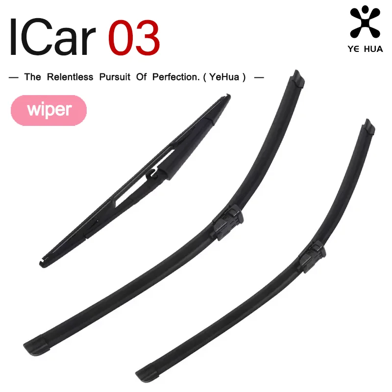 For Chery Icar 03 Jaeco 6 J6 EV 2023 2024 Windshield Wiper Automotive Parts Automotive Modification Parts