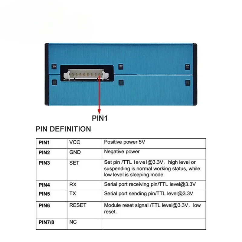 PM2.5 Air Particle/Dust Sensor Laser Inside Digital Output Module Air Purifier G5 PMS5003 High Precision For Arduino