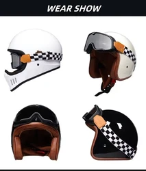 Vintage Harley Motorcycle Gogglesoff-road Riding Windscreen Anti-FogGlasses Skiing Helmet GogglesAccessories for Outdoors