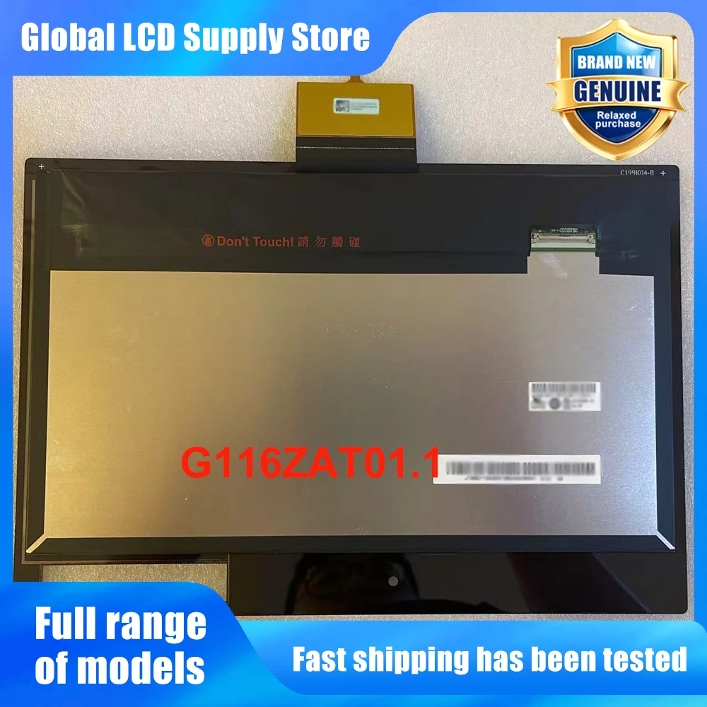 G116ZAT01.1 11.6 Inch 3840*2160 LCD Screen Display Panel Replacement for Laptop 4K UHD LCD Screen Display Panel