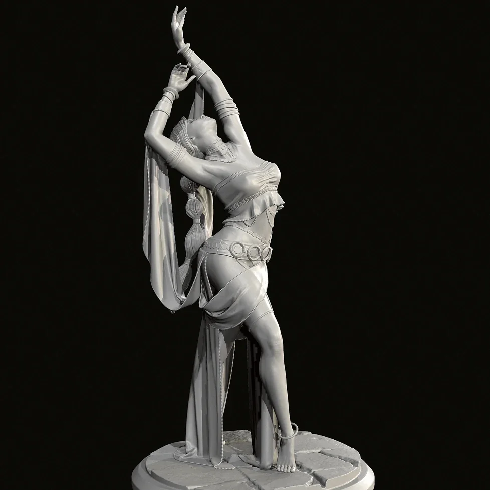 The height of man 38mm 50mm 75mm Resin model kits figure beauty colorless and self-assembledTD-7058/3D