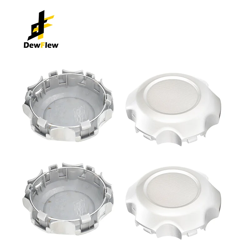 DewFlew 1/4Pcs Outer 119mm(4.69") Inner 105.7mm(4.16") Wheel Center Hub Caps For 2004-2009 4RUNNER Rims #42603-35830 Accessories