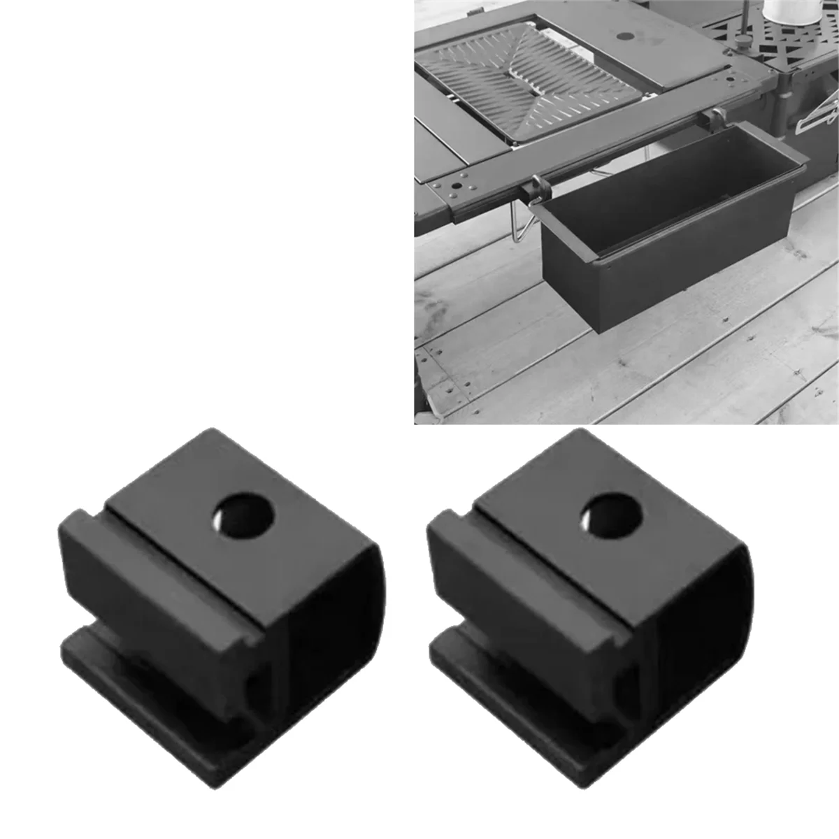 A98TCamping IGT Table Accessories IGT Extension Plate Link Buckles Upgraded Version Slider Buckles IGT Table Connecting Hook