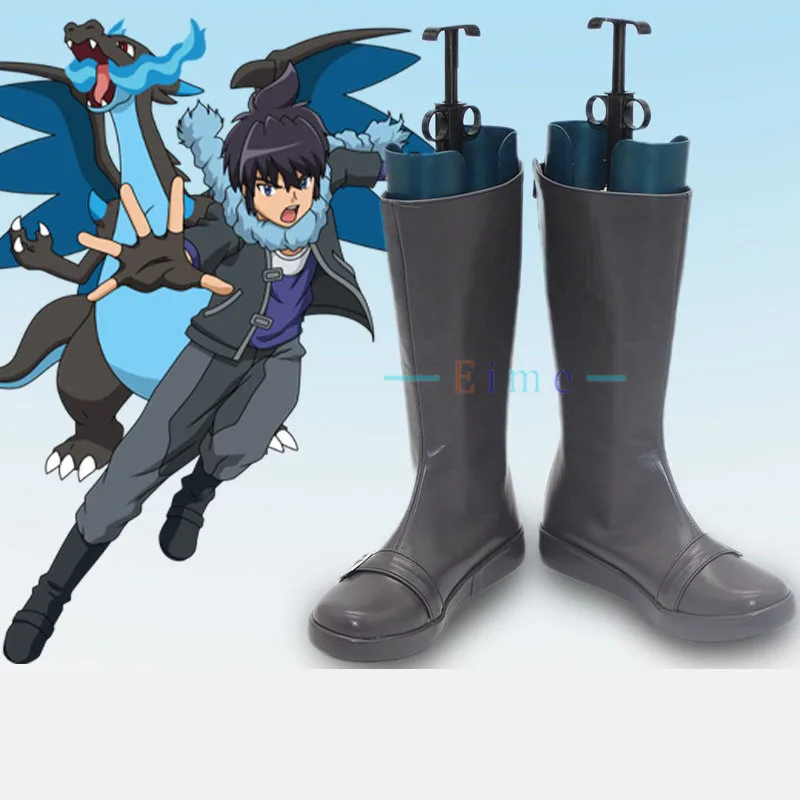 zapatos-de-cosplay-de-alain-accesorios-de-cosplay-para-juegos-botas-negras-de-talla-grande-zapatos-de-cuero-pu-para-fiesta-de-halloween-hechos-a-medida