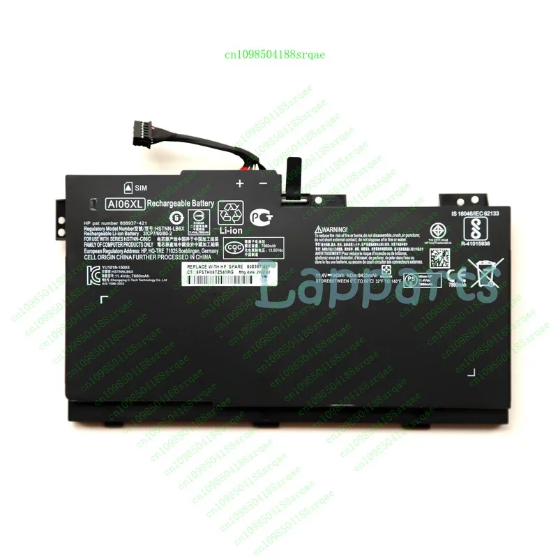 

New Original AI06XL Battery for HP ZBook 17 G3 808451 -002 HSTNN-C86C HSTNN-LB6X%100 test