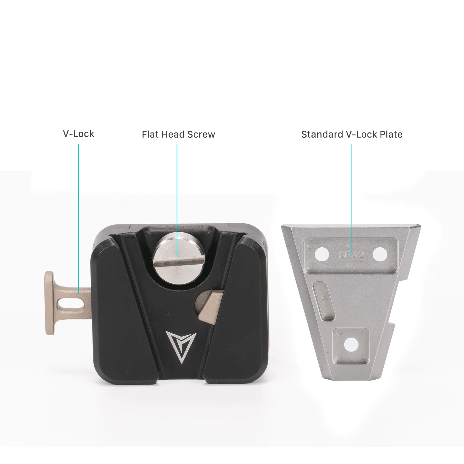 TILTA TA-PBP2-V Tilta Pocket V-Mount Battery Plate V2 Quick Release for mounting V-Mount batteries TILTA Accessory Market