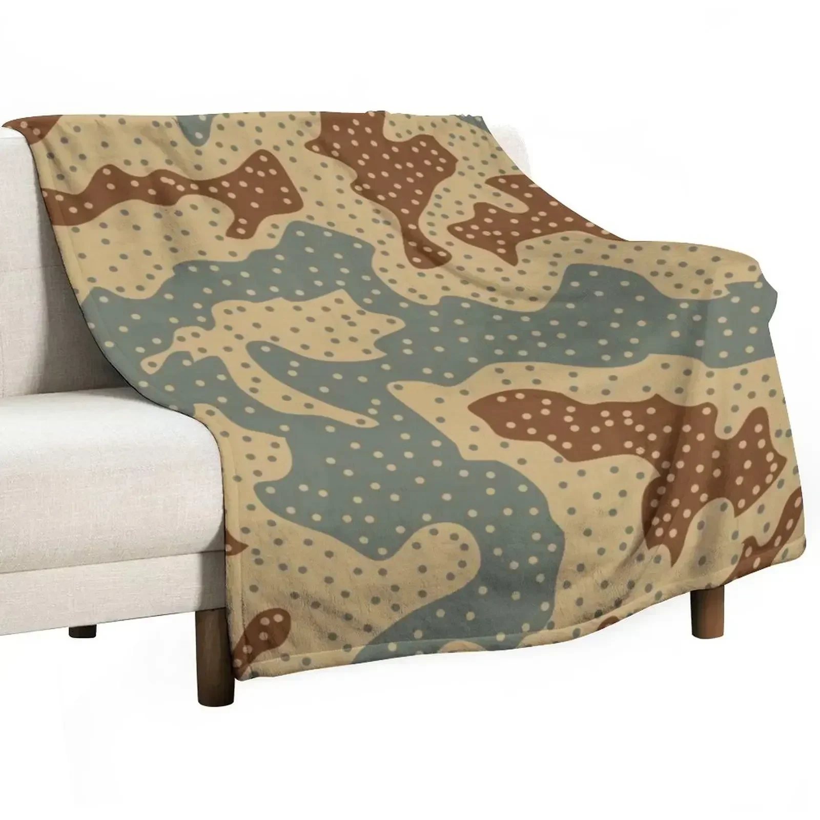 Panther Ambush Camouflage Throw Blanket Cozy Home Blanket Gift for Christmas Holiday