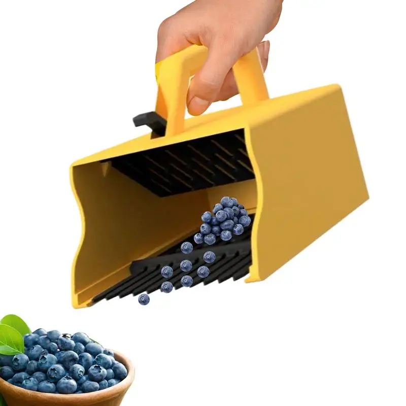 

Handheld Portable Berry Blueberry Picker Plastic Comb Rakes Picking Collection Farm Orchard Harvester Berries Collecting Scoop