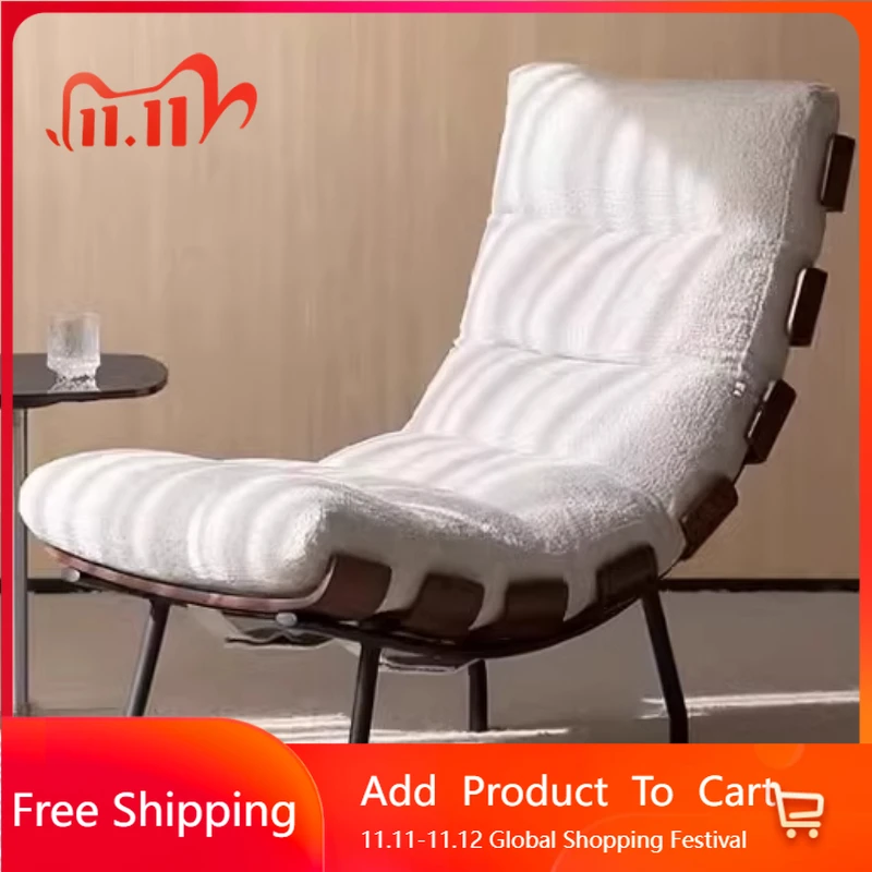 

Modern Balcony Living Room Chairs Lounge Sofa Lazy Individual Living Room Chairs Reading Ergonomic Sillon Postmodern Furniture