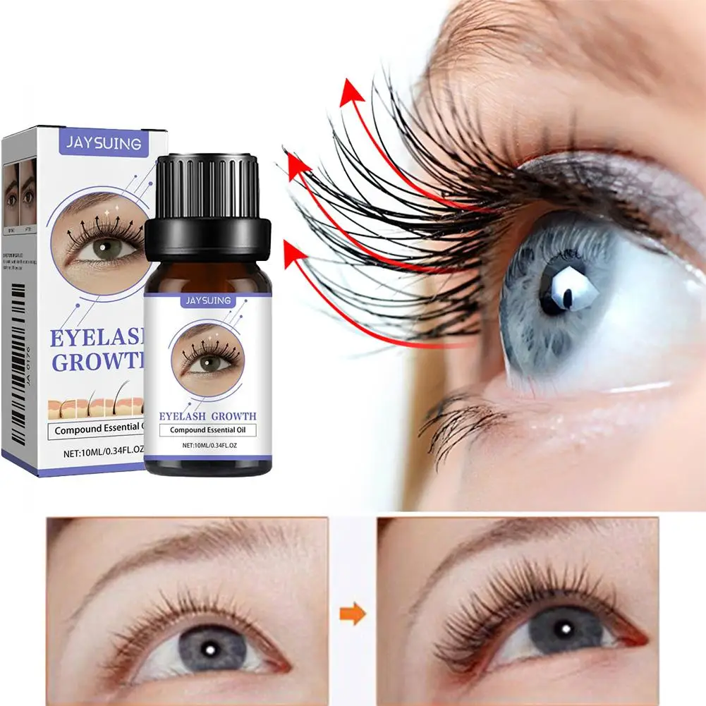 10ml Transparent Eyelash Sarum Gel Lash Enhancer Lash Cosmetics Makeup Eyelashes Waterproof Liquid Nourishing Eyes S1P7