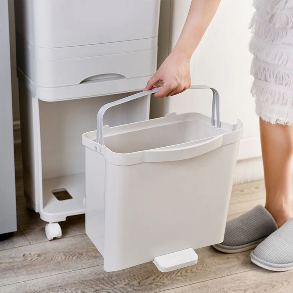 【Lifeideas】38L 2 Compartment Pedal Recycling Waste Bin for Kitchen