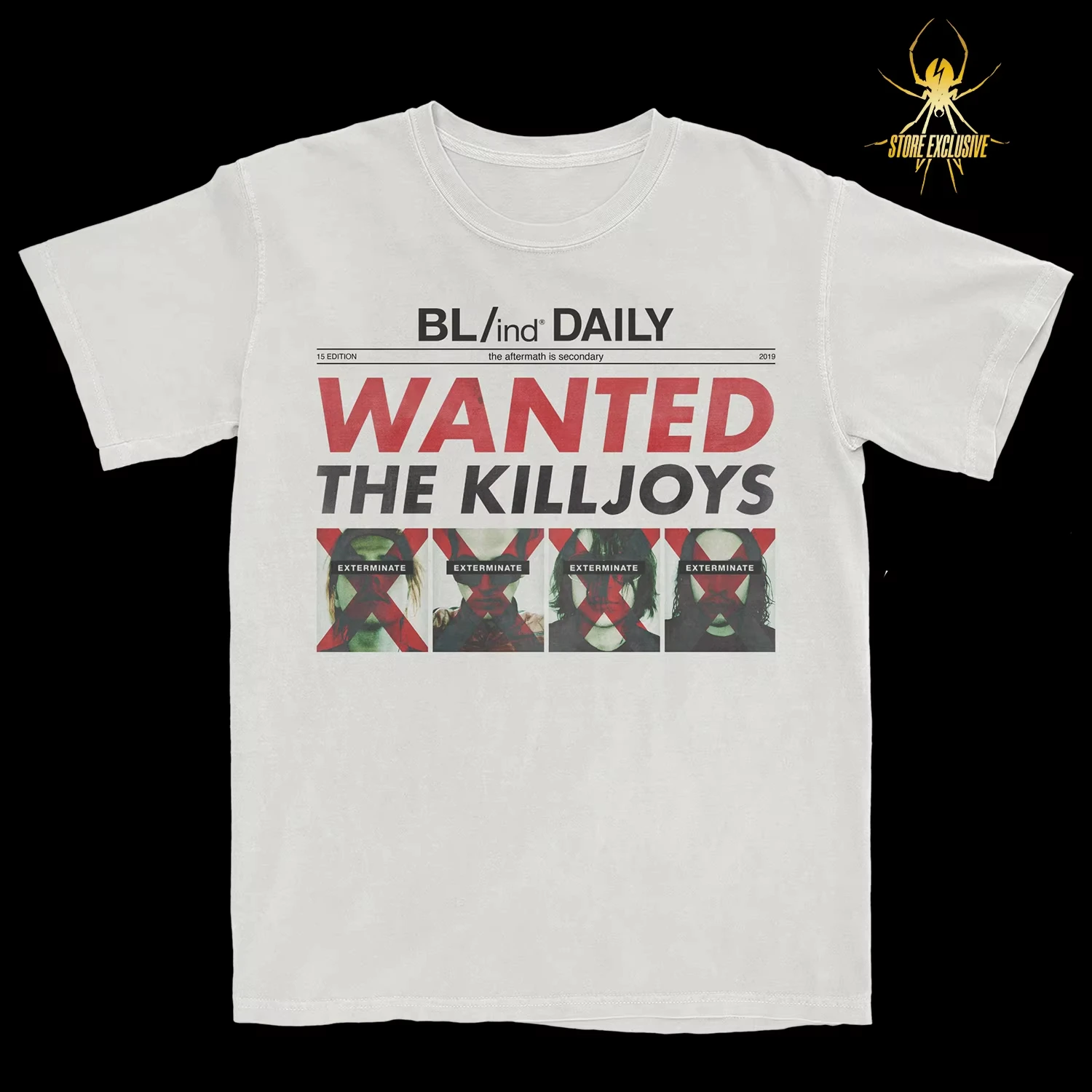 2026 Exterminate My Chemical Romance Band T-Shirt Cotton Graphic Tee Men Women Summer Streetwear
