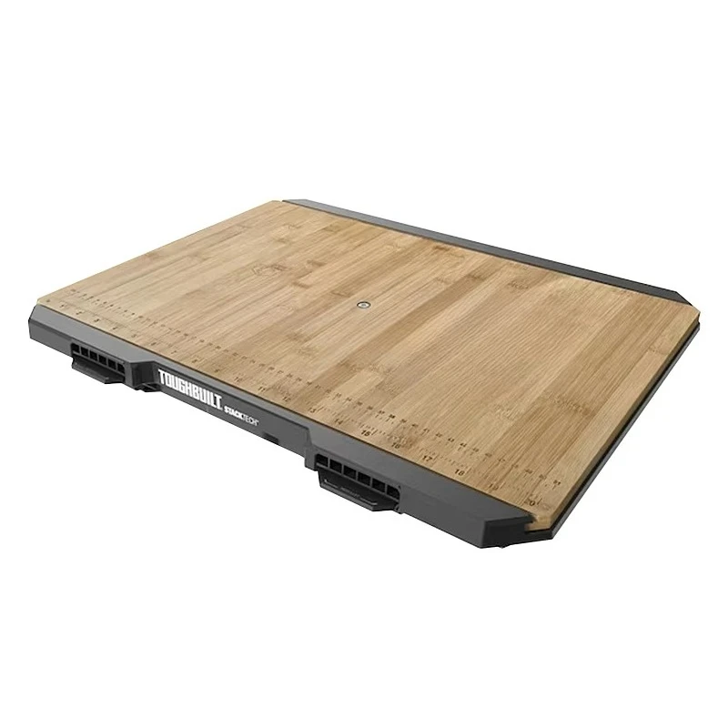 ToughBuilt Stackable Workbench with Scale Box Cover Detachable Heavy Duty Station