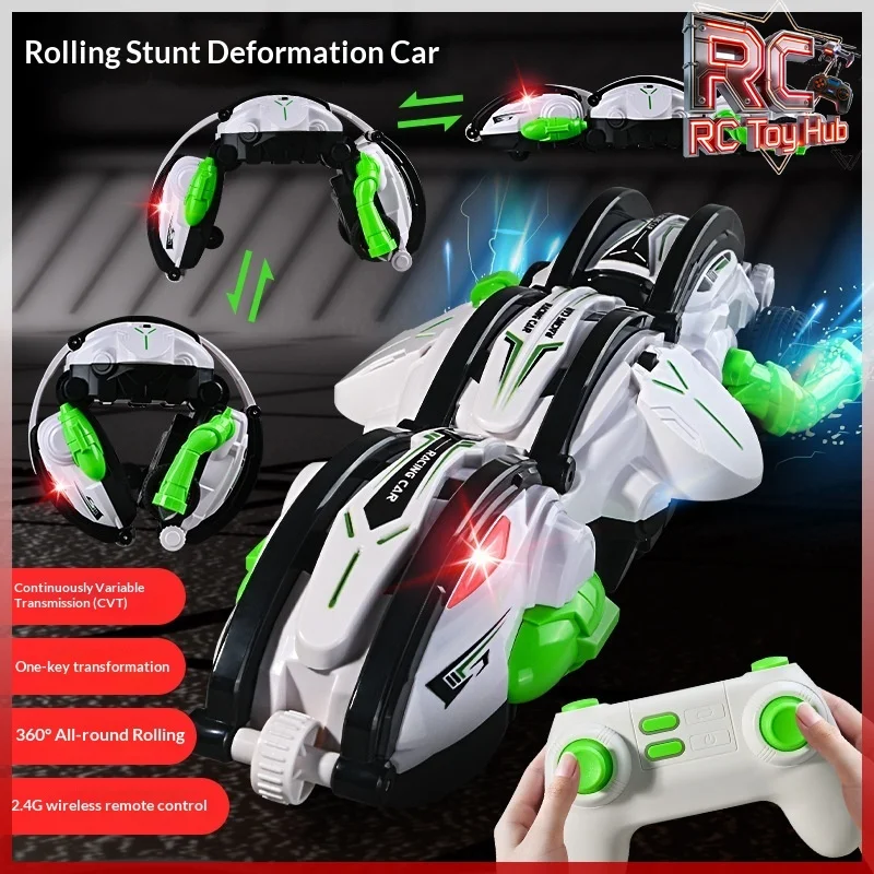 

Радиоуправляемая машинка-трансформер с функцией переворота на 360°, высокоскоростным дрифтом, устойчивая к падениям и ударам, электрическая игрушка для детей