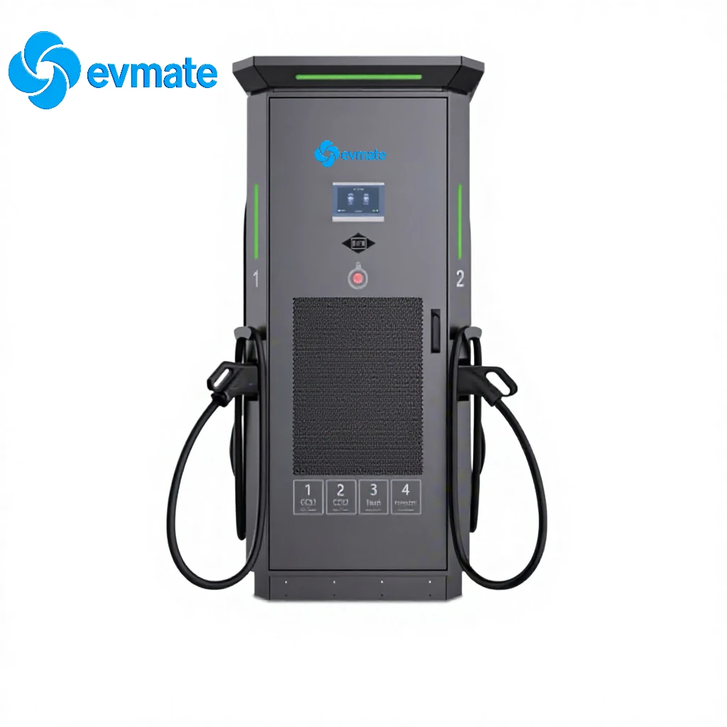 160KW 240KW 320KW  Fast DC Charging Station  4 Connectors for Electric Vehicle  CCS1/CCS2/GBT/CHAdeMO/NACS 4G Ethernet Wife