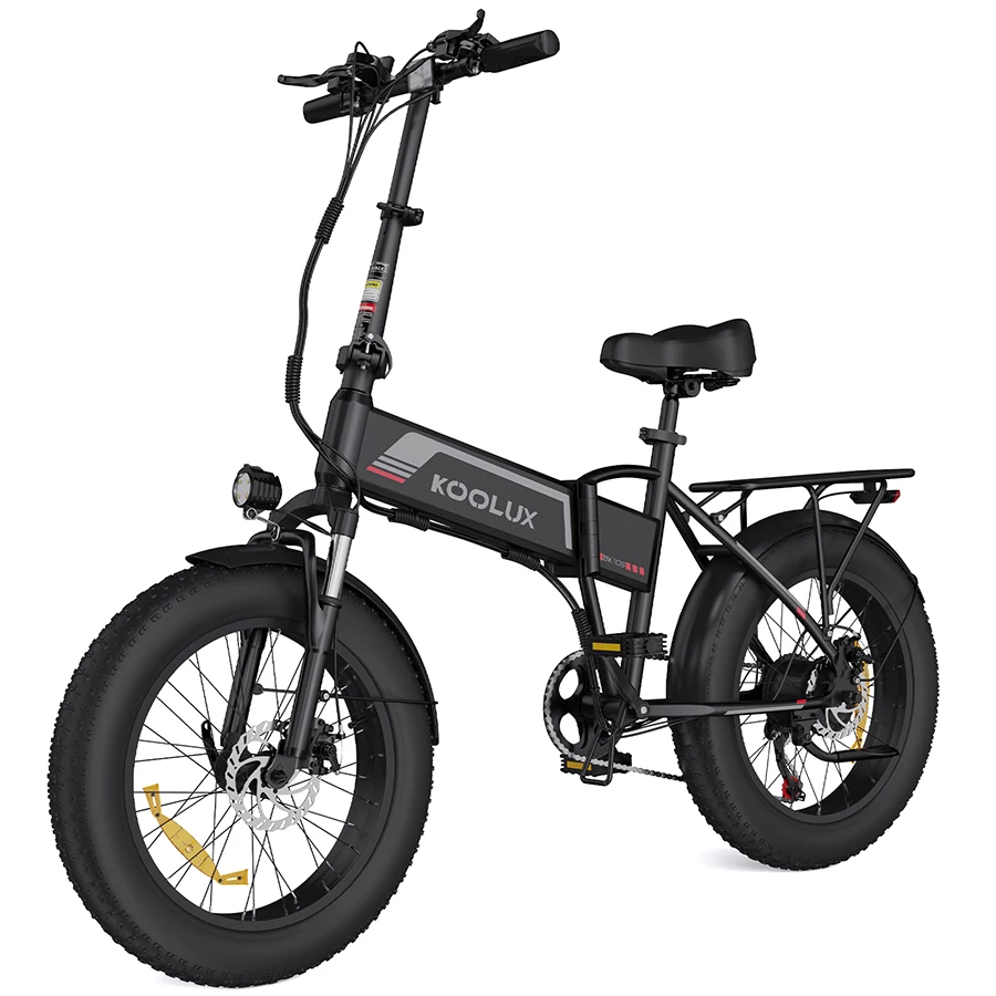 New  EU warehouse Fast Shipping KOOLUX BK10S  250W 48V 13Ah 20*4.0'' Fat Tire Lightweight Folding Sturdy E-bike Electric Bicycle