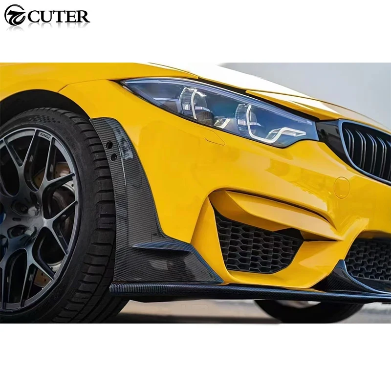 Premium Carbon Fiber Front Lip Spoiler Exterior Mod Part For F80 F82 M3 M4 2014up