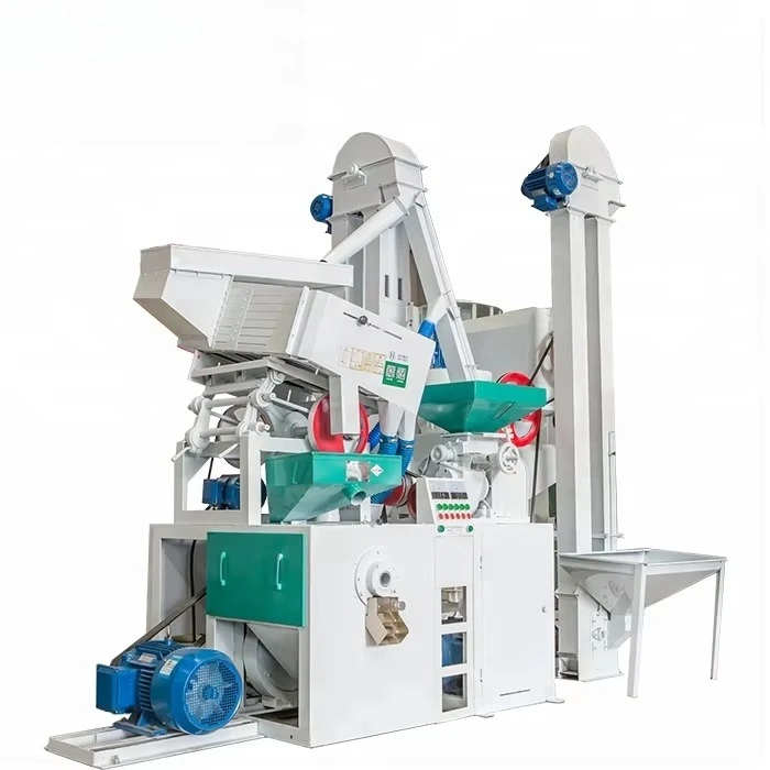 Chinese 20 Ton Per Day Digital Combined Rice Mill Machine