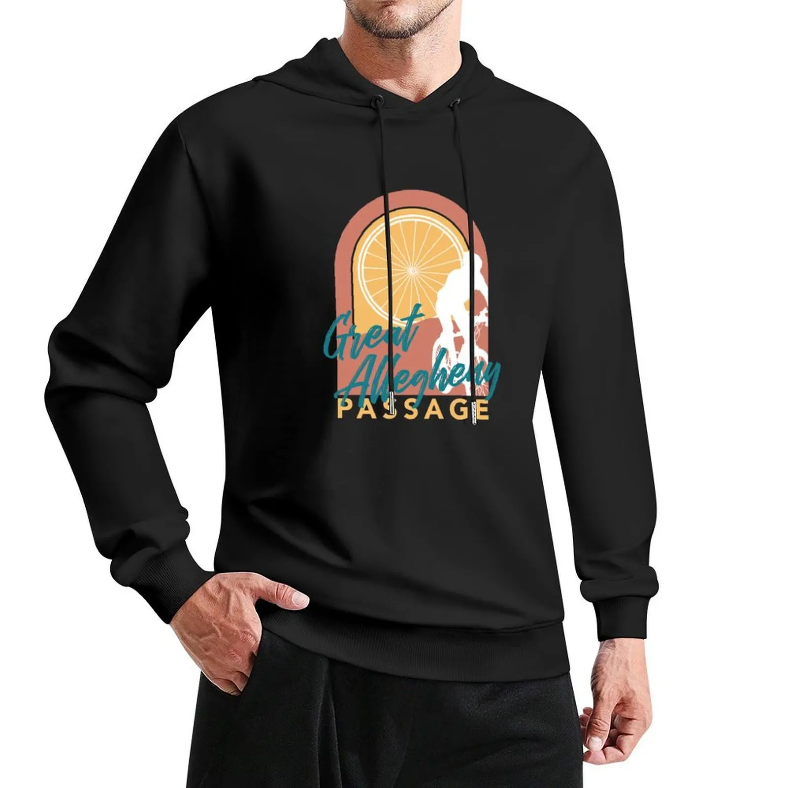 

Great Allegheny Passage Pullover Hoodie men's clothing autumn clothes men's clothes pullover hoodies