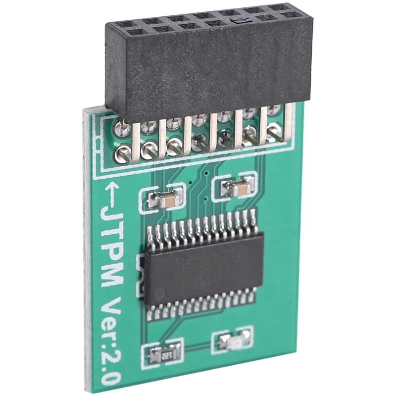 Imagem -03 - Módulo de Segurança de Criptografia Tpm 2.0 Cartão Remoto 14 Pinos Lpc para Msi Tpm2.0 Lpc Módulo de Segurança