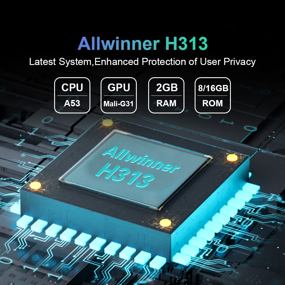 جهاز Mortal Android 14 4K 1080P HDMI متوافق مع ATV Mini TV Stick Q2 Wifi6 BT5.0 Allwinner H313 مشغل الوسائط Google Voice صندوق التلفزيون الذكي