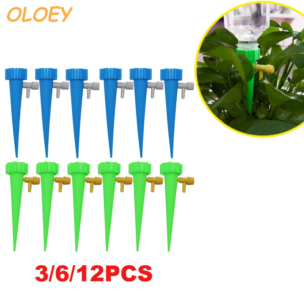 Automatic Drip Irrigation System Self Watering Spike For Flower Plants Greenhouse Garden Adjustable Auto Water Dripper Device