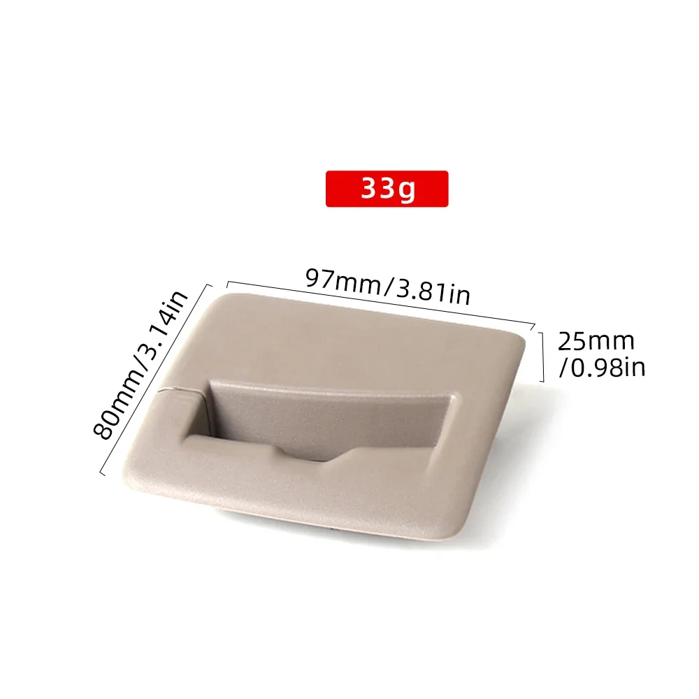Image of Für VW Passat B6 B7L CC OEM 3C0857781 3C0 857 781 Auto Zubehör Hinten Sicherheitsgurt Trim Abdeckung Schwarz Grau Beige Sicherheitsgurt Führung